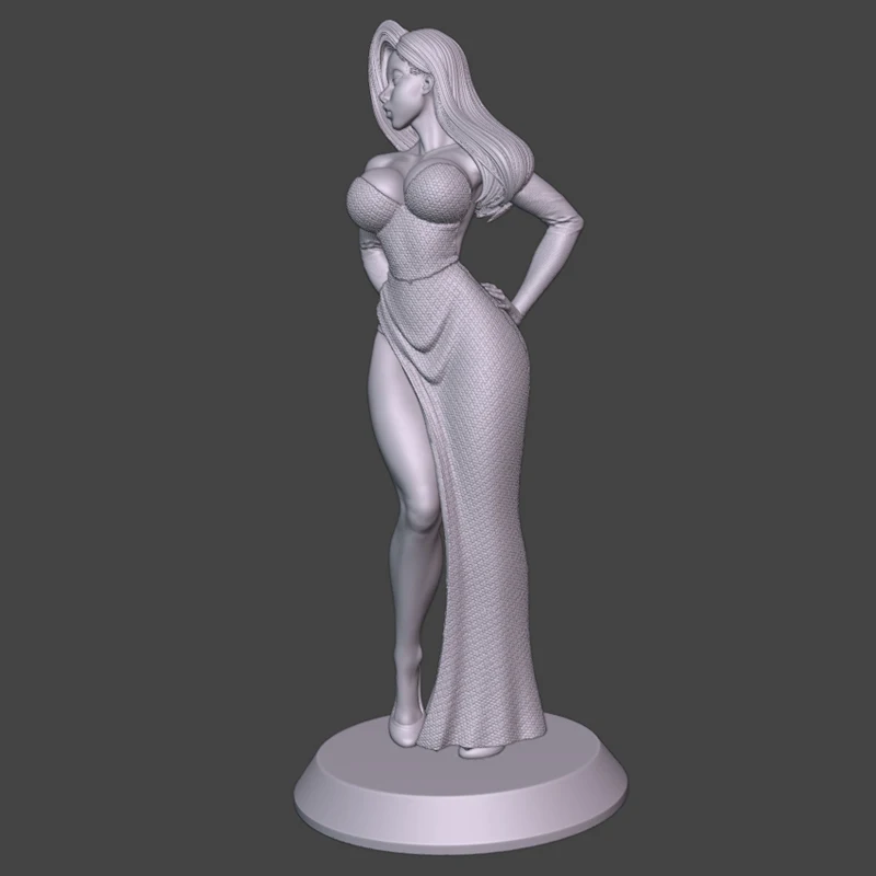 Ejemplo de figura parcialmente pintada