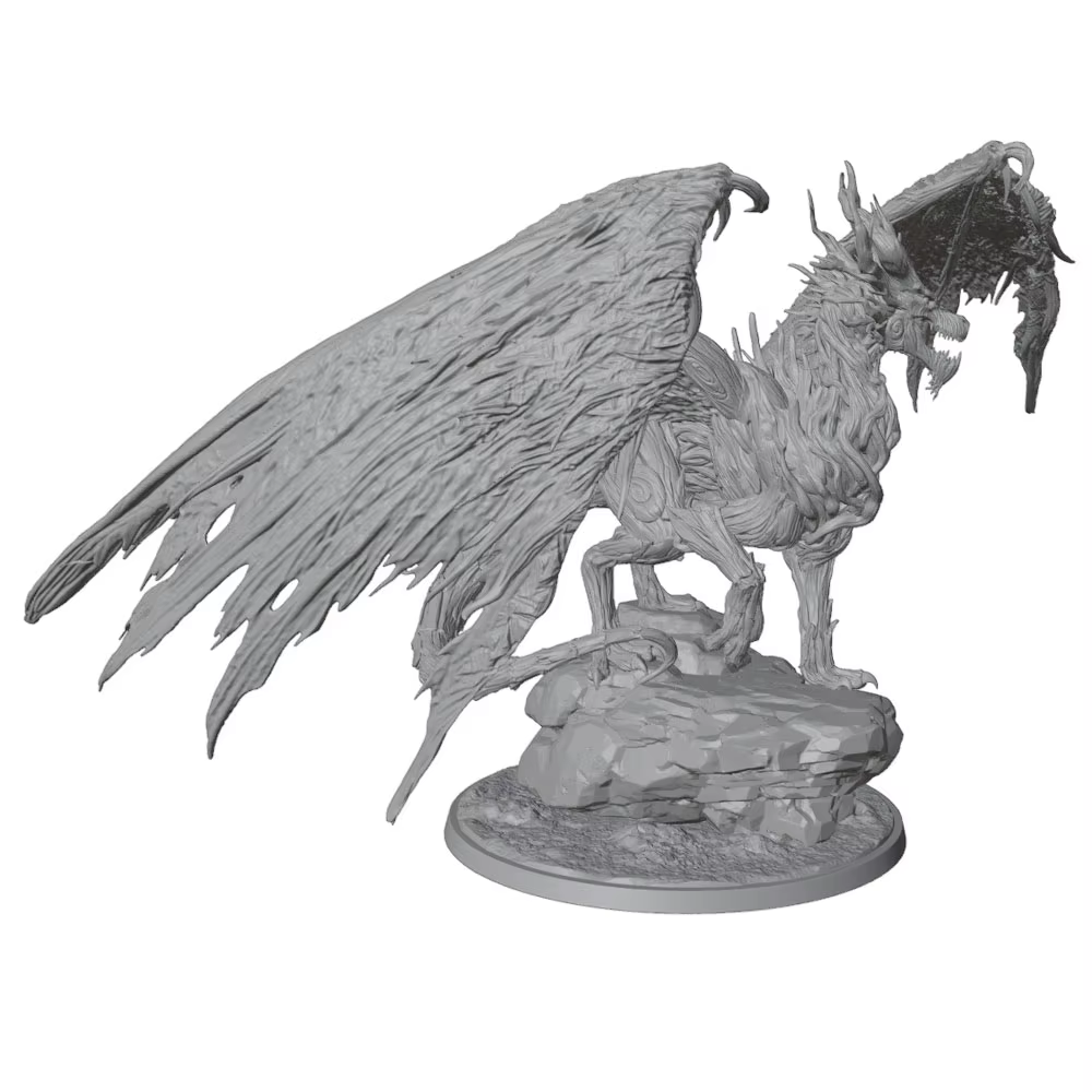Figura Dragón Miniatura Resina 3D – Coleccionismo y Juegos de Mesa