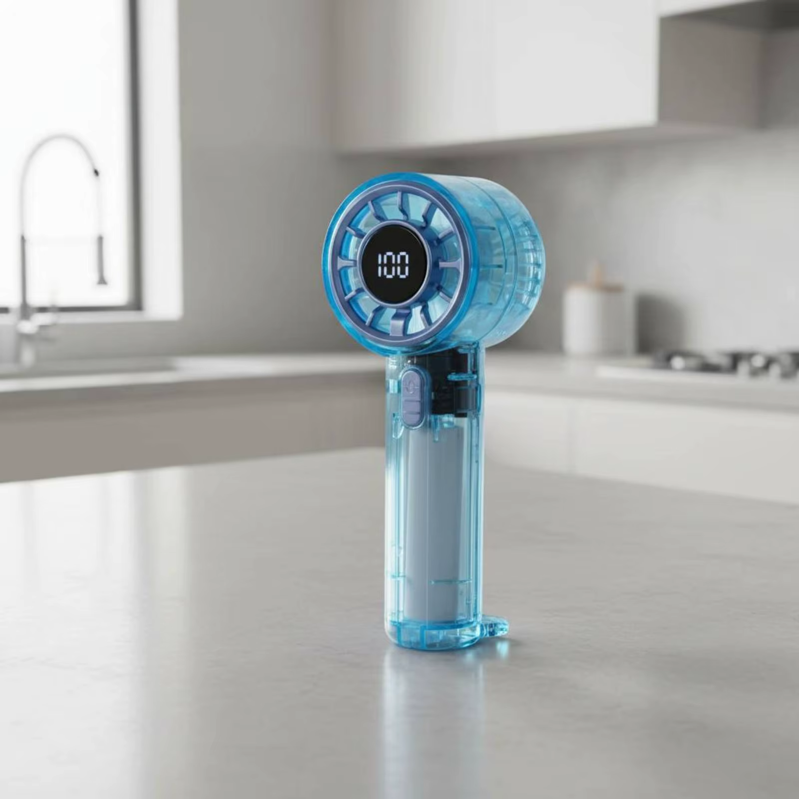 Mini ventilador portátil recargable USB para perros y gatos - imagen 5