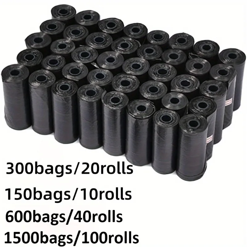 Bolsas biodegradables para recoger excrementos de perro en rollo