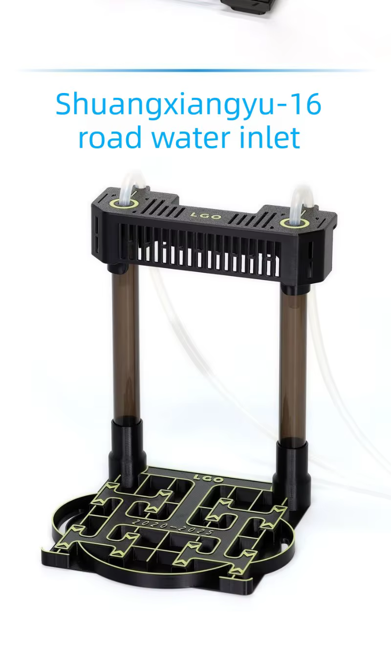Agua en movimiento con sistema interno