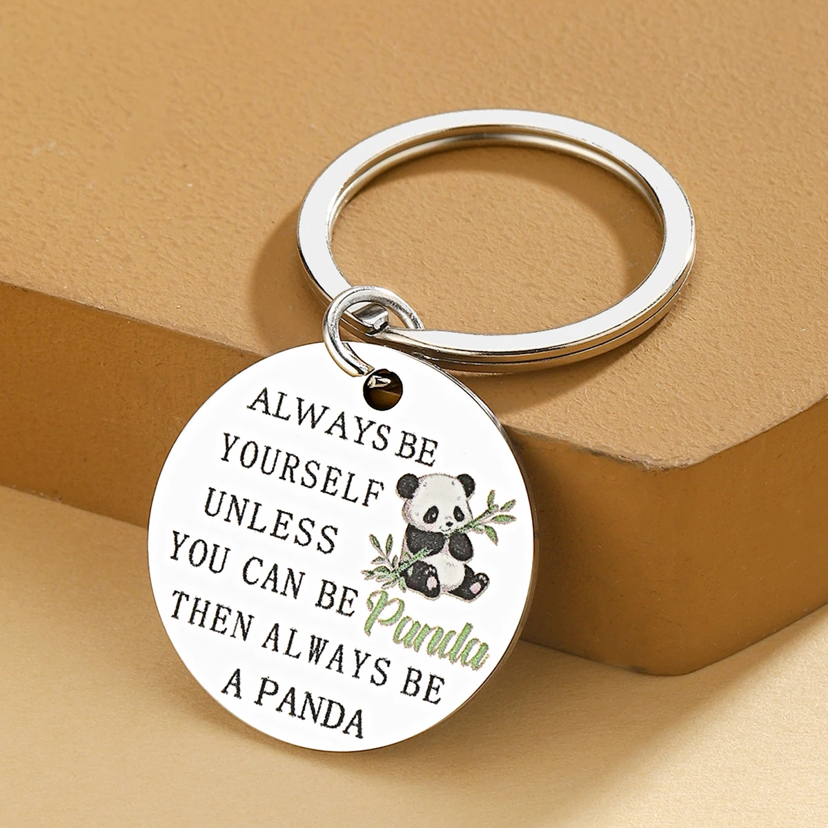 Llavero panda detalle