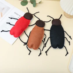 Juguete para gatos de fieltro con forma de cucaracha, resistente