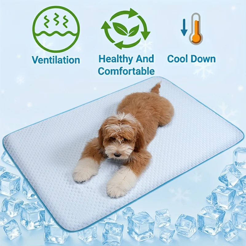 Alfombra refrescante de verano antideslizante para gatos y perros - imagen 5