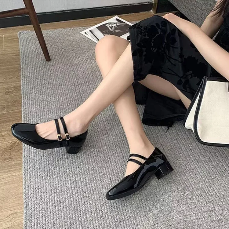 Zapatos Mary Jane en uso casual