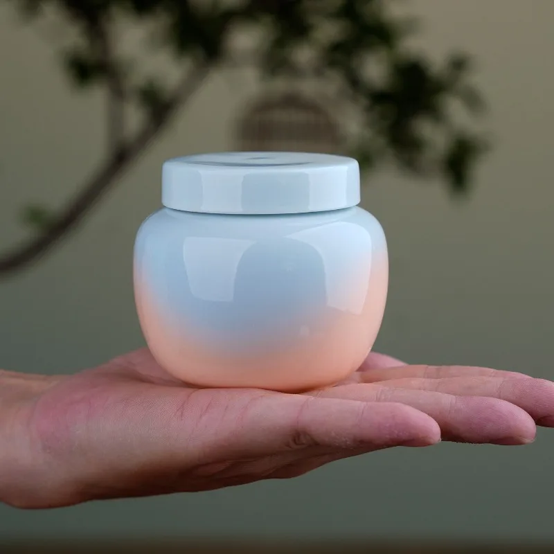 Urna de cerámica para mascotas vista frontal