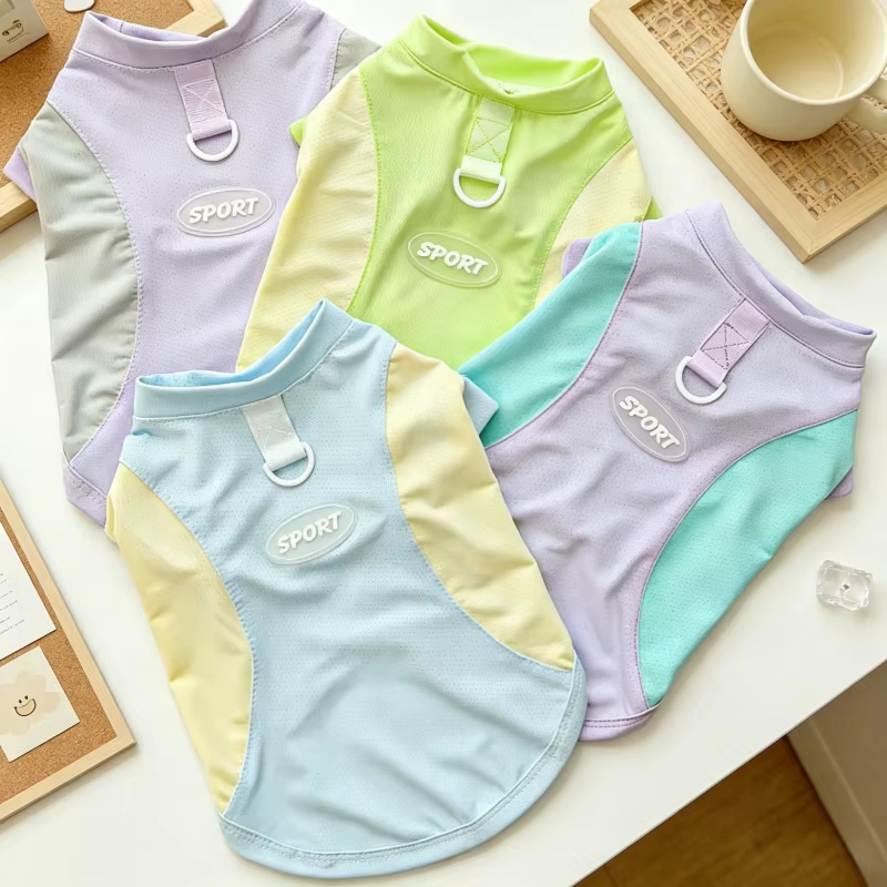 Chaleco de malla para perro Bichón y gato – Ropa fresca