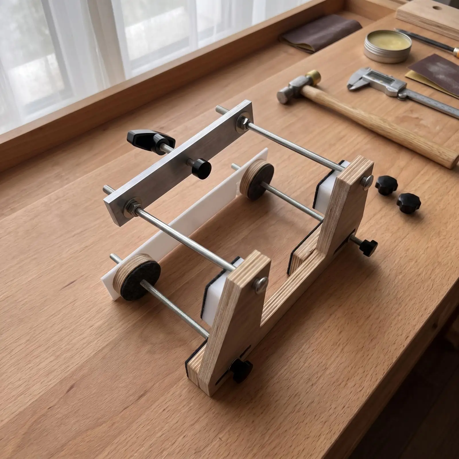 Jig Ajustable para Mástil de Guitarra – Reajuste Seguro para Taller - imagen 4