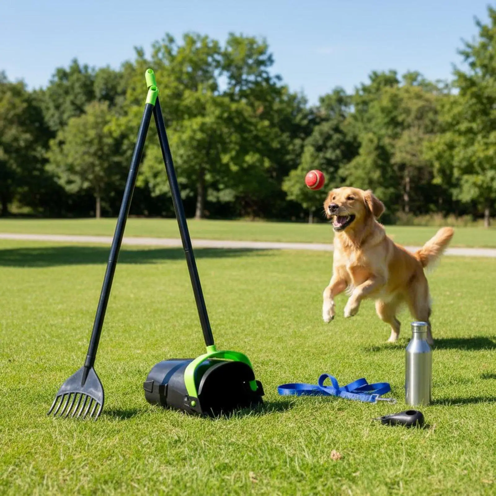 Recogedor de Heces para Perros y Gatos – Ligero para Paseos y Jardín - imagen 5