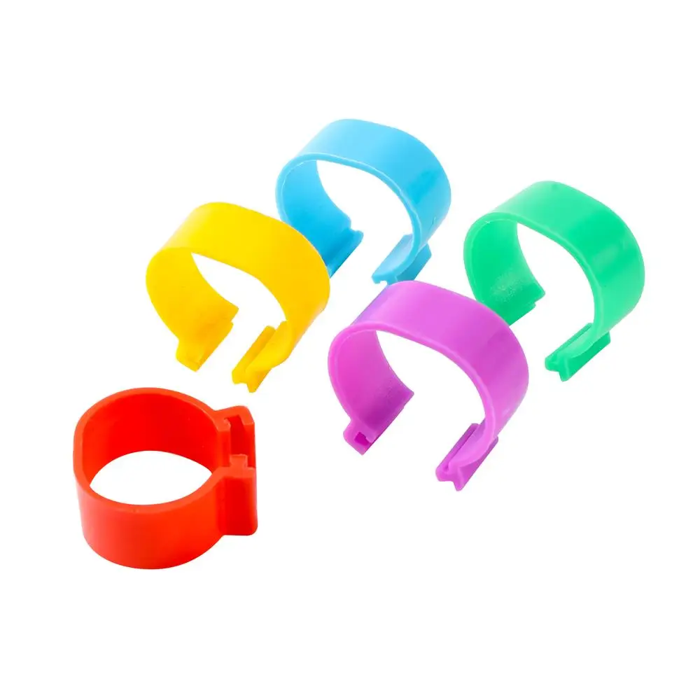 Pack de 100 anillos en colores variados