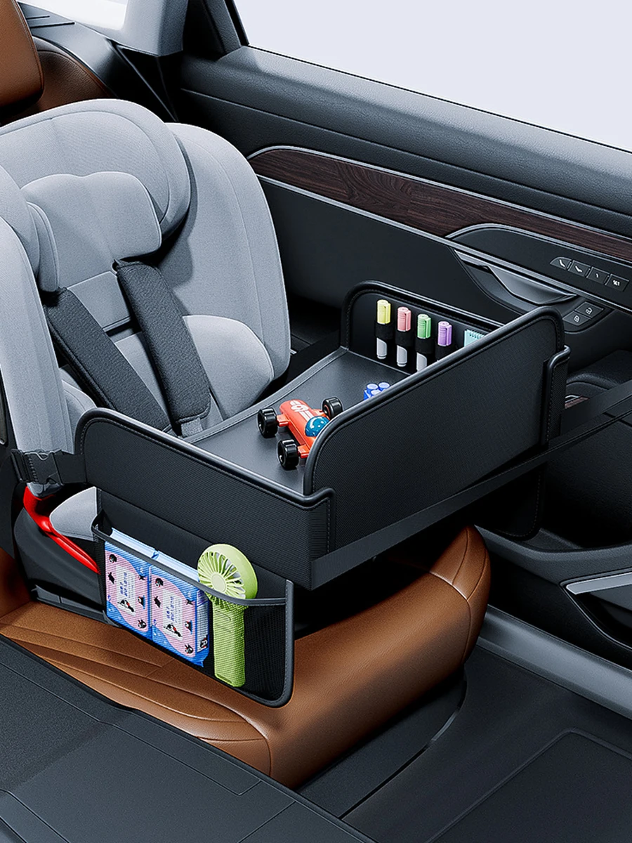 Bandeja coche con mesa y seguridad para gatos y perros - imagen 5