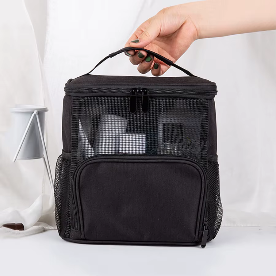 Bolsa de aseo colgante con bolsillos para gatos y perros, orden - imagen 2