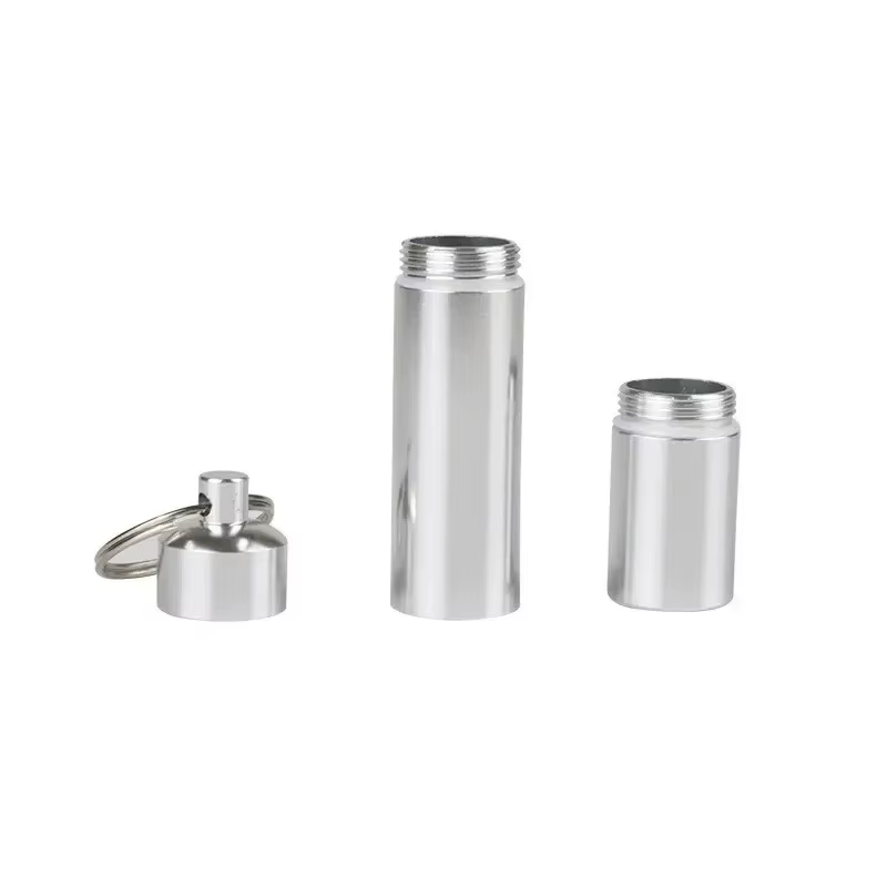Estuche impermeable de aluminio con llavero para perro y gato - imagen 5