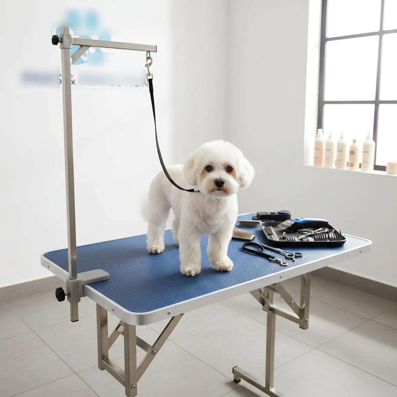Cuerda de sujeción para perros peluquería, con ventosa antideslizante - imagen 3