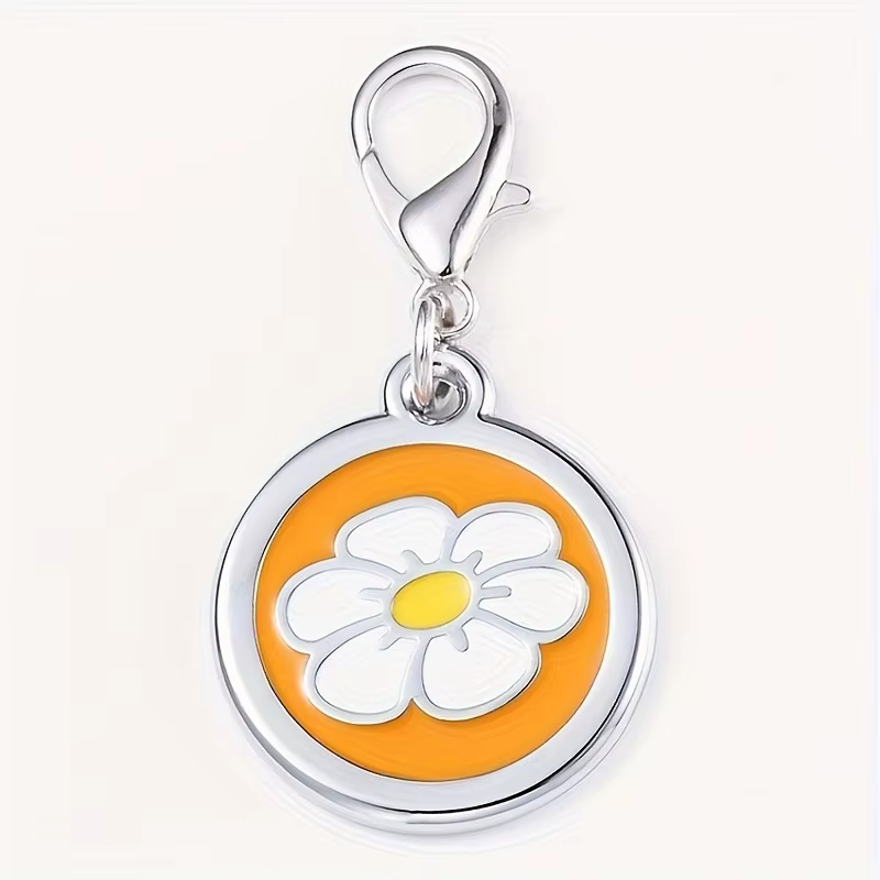 Placa identificativa personalizada para perros y gatos - Diseño margarita - imagen 4