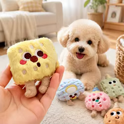 Juguete de peluche con sonido para perros pequeños masticable