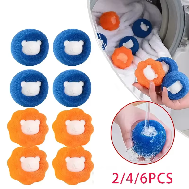 Bola Reutilizable Anti-nudos y Pelo de Mascota para Lavadora