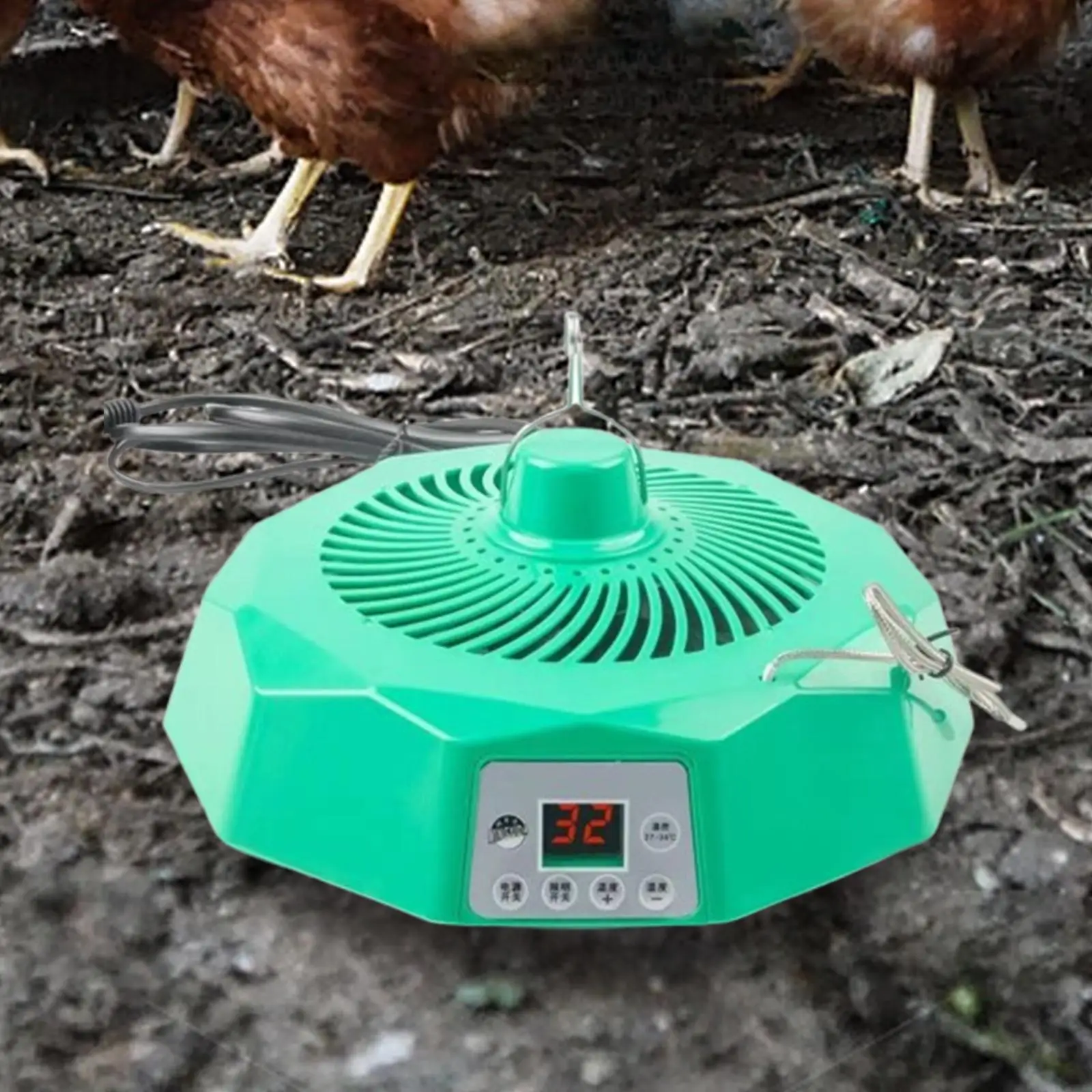 Pet Heat Lamp Piglets Heater 110V Chicken Coop Heater for Duck Coop Chicks