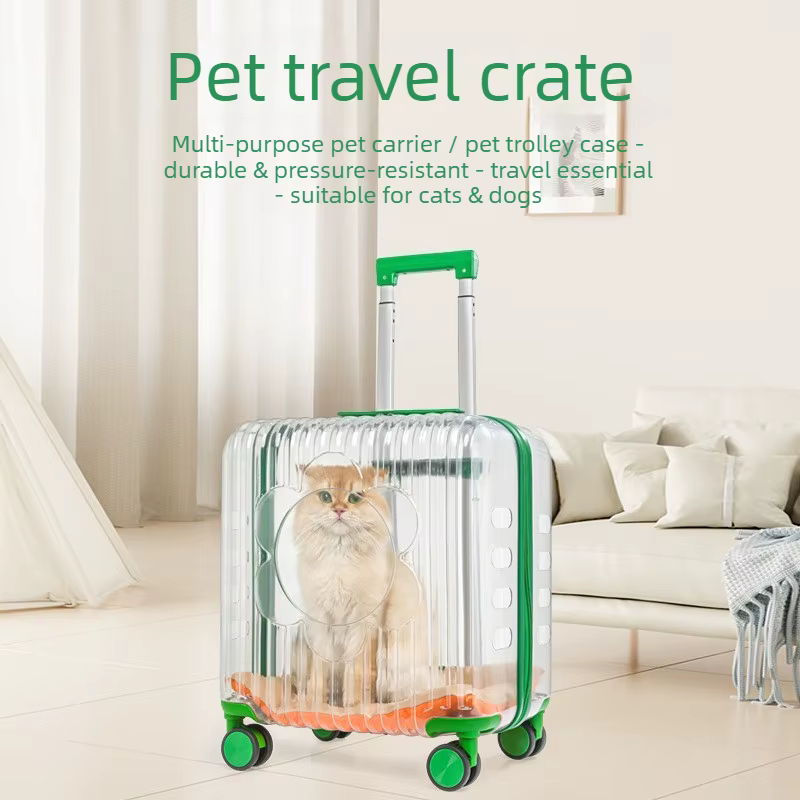 Carriola transportín gatos y perros: gran capacidad para viajes - imagen 3