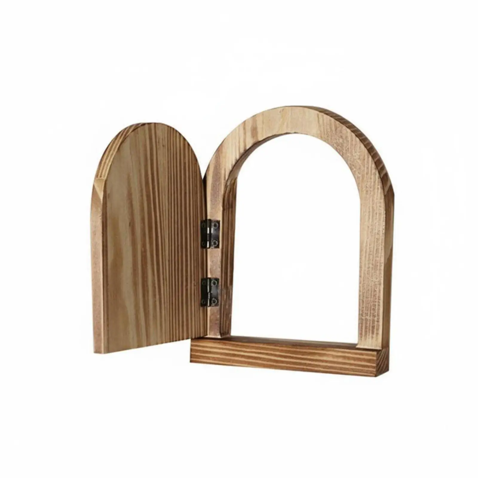 Marco decorativo rústico de madera para interruptor de luz – Protector adhesivo de pared - imagen 4