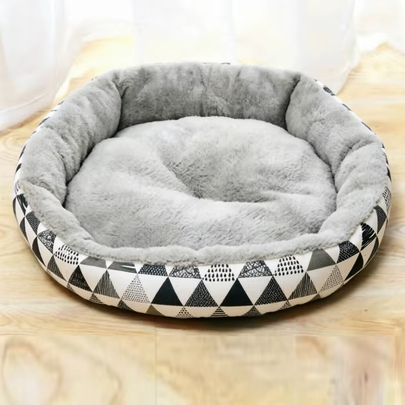 Cama suave para perros y gatos pequeños y medianos