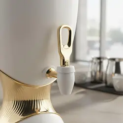 Dispensador térmico para bebidas con grifo y grane capacidad, fácil limpieza