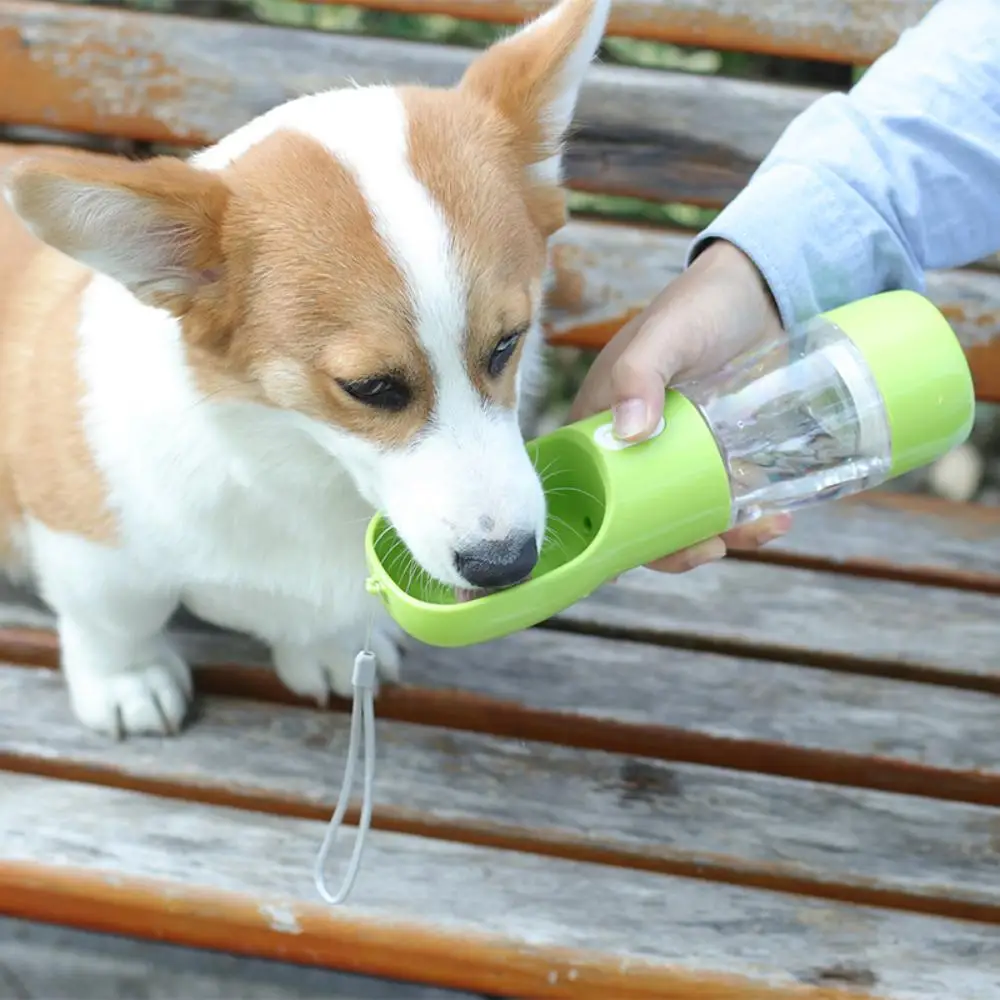 Botella de agua 2 en 1 para perros: tazón portátil sin derrames - imagen 5
