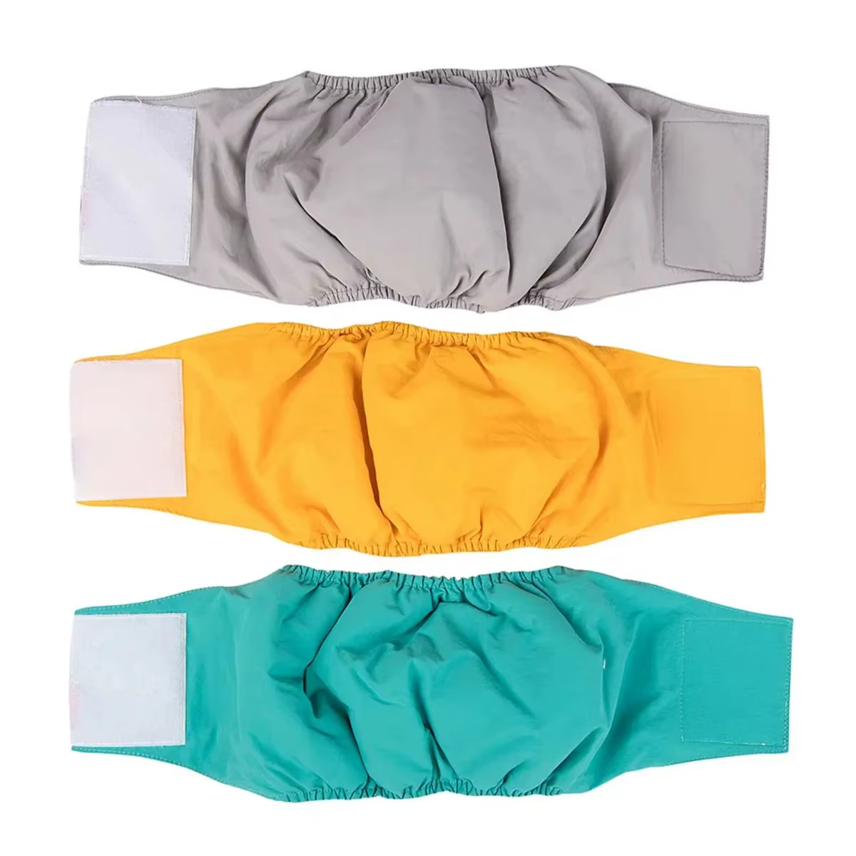 Pañal reutilizable para perro macho – Braga abdominal lavable - imagen 5