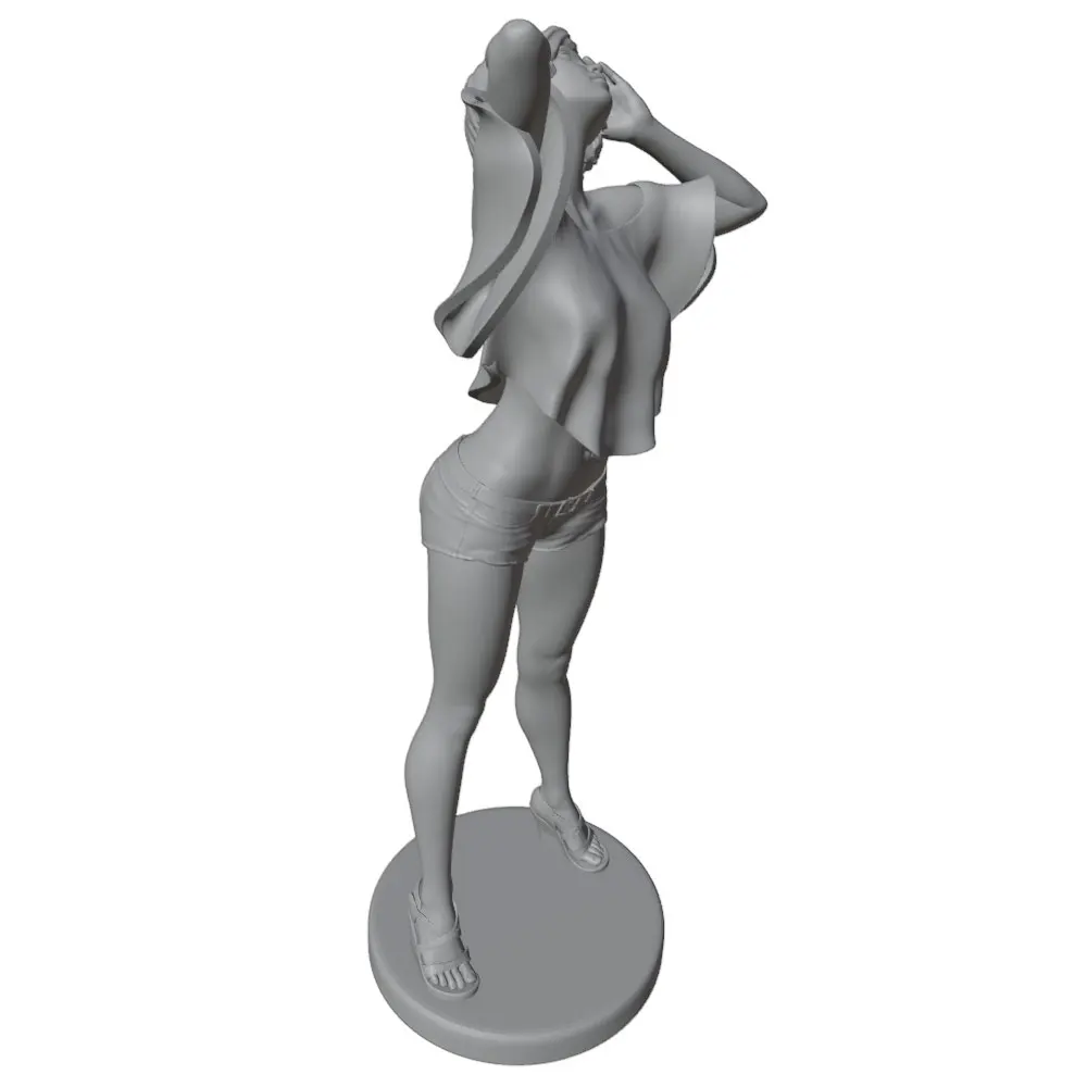 Kit de miniatura GK en resina gris 3D, sin pintar ni montar - imagen 4