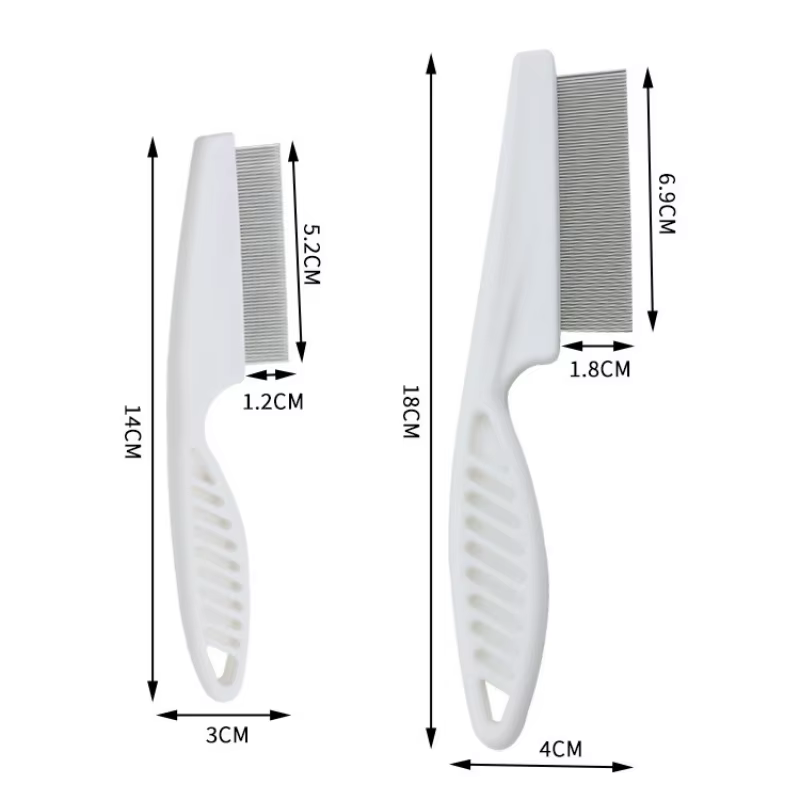 Set Peine y Cepillo Anti Pulgas para Gatos – Acero Inoxidable y Quita Pelo - imagen 5