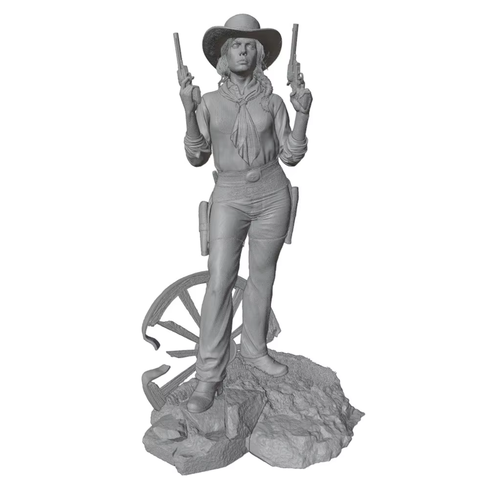 Kit de maqueta 3D en gris sin montar – Figura para gatos y perros - imagen 4