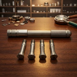 Llavero Ajustable para Reparar Relojes – Herramienta Delgada con Cabezales Intercambiables