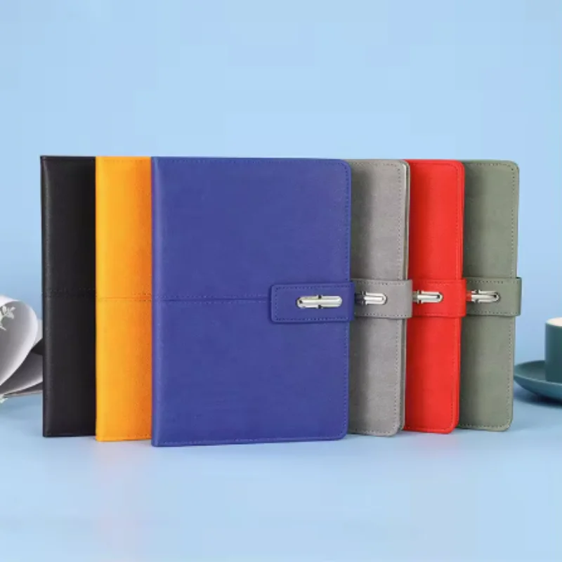 Detalle del cuero del cuaderno