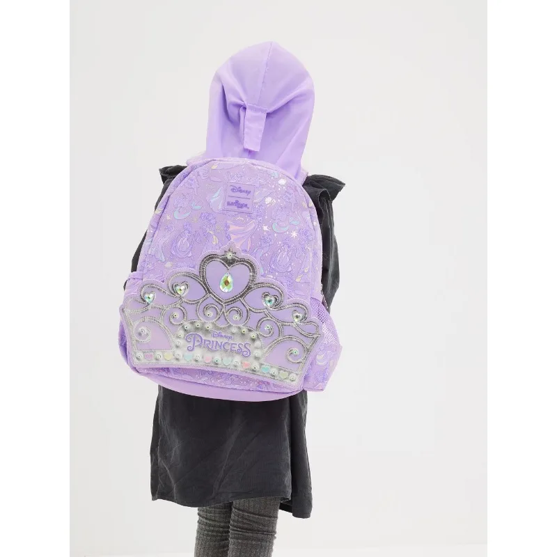 Mochila Escolar Primaria con Diseño Princesa y Lonchera Incluye - imagen 5