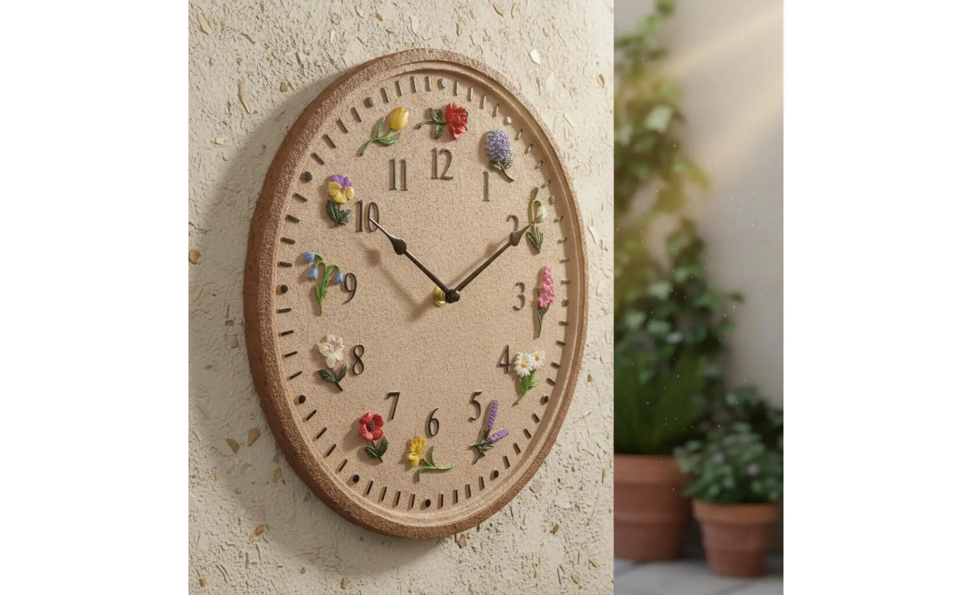 Reloj resistente al agua para exteriores