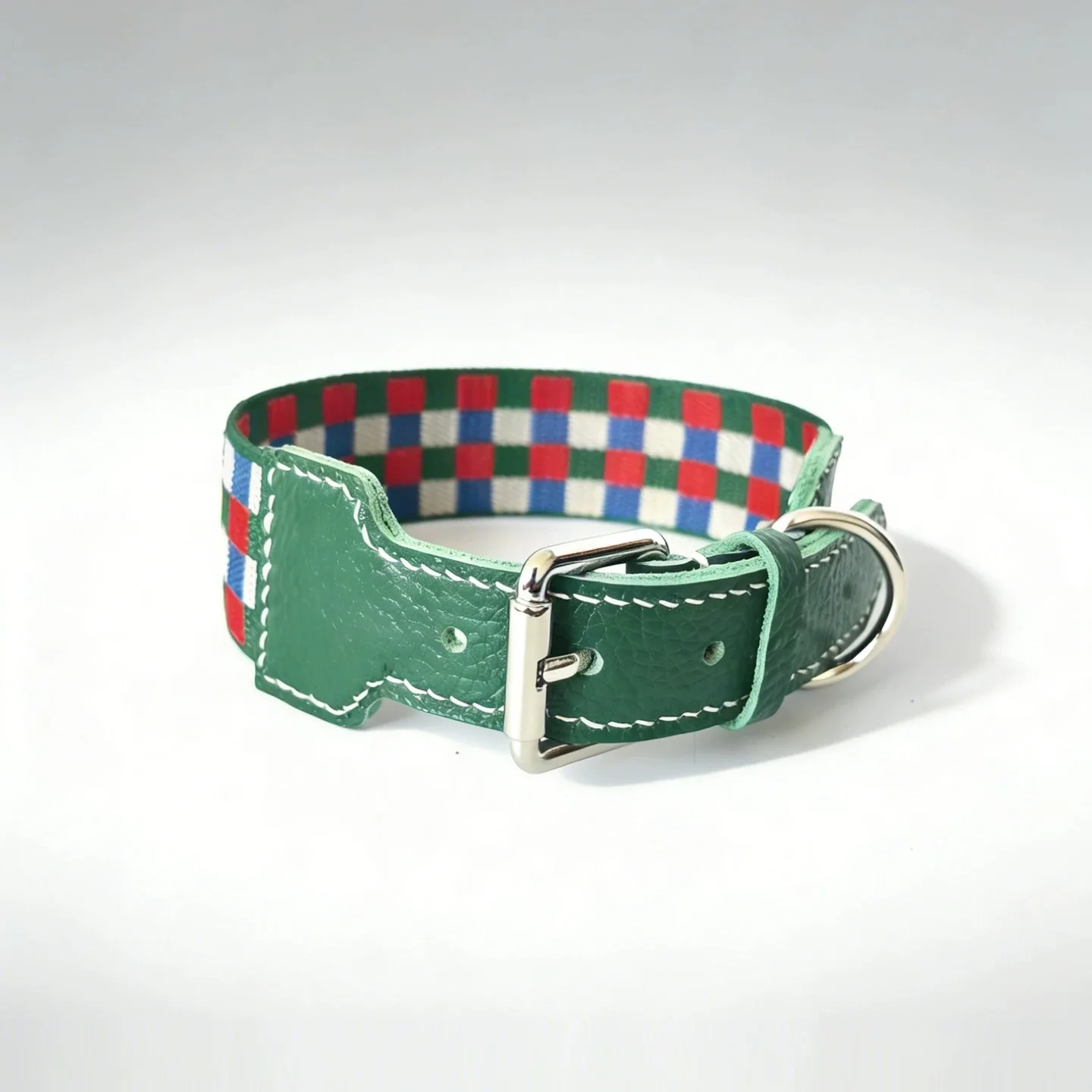 Diseño bohemio con patrón a cuadros