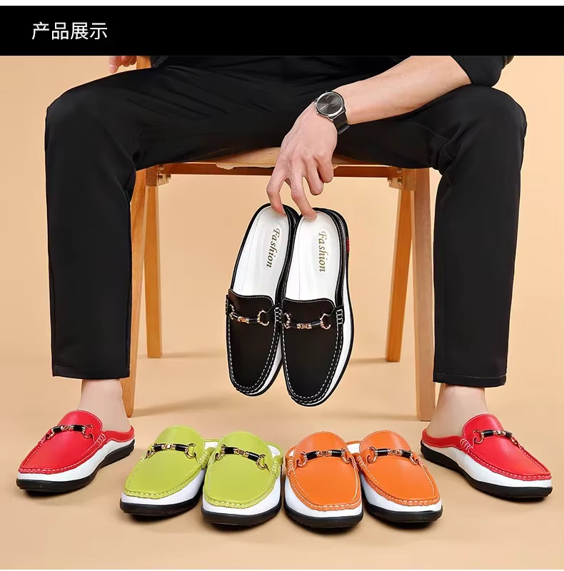 Zapatillas mocasines para hombre en uso diario