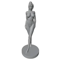 Miniatura DIY modelo GK gris 3D, sin montar y sin pintar