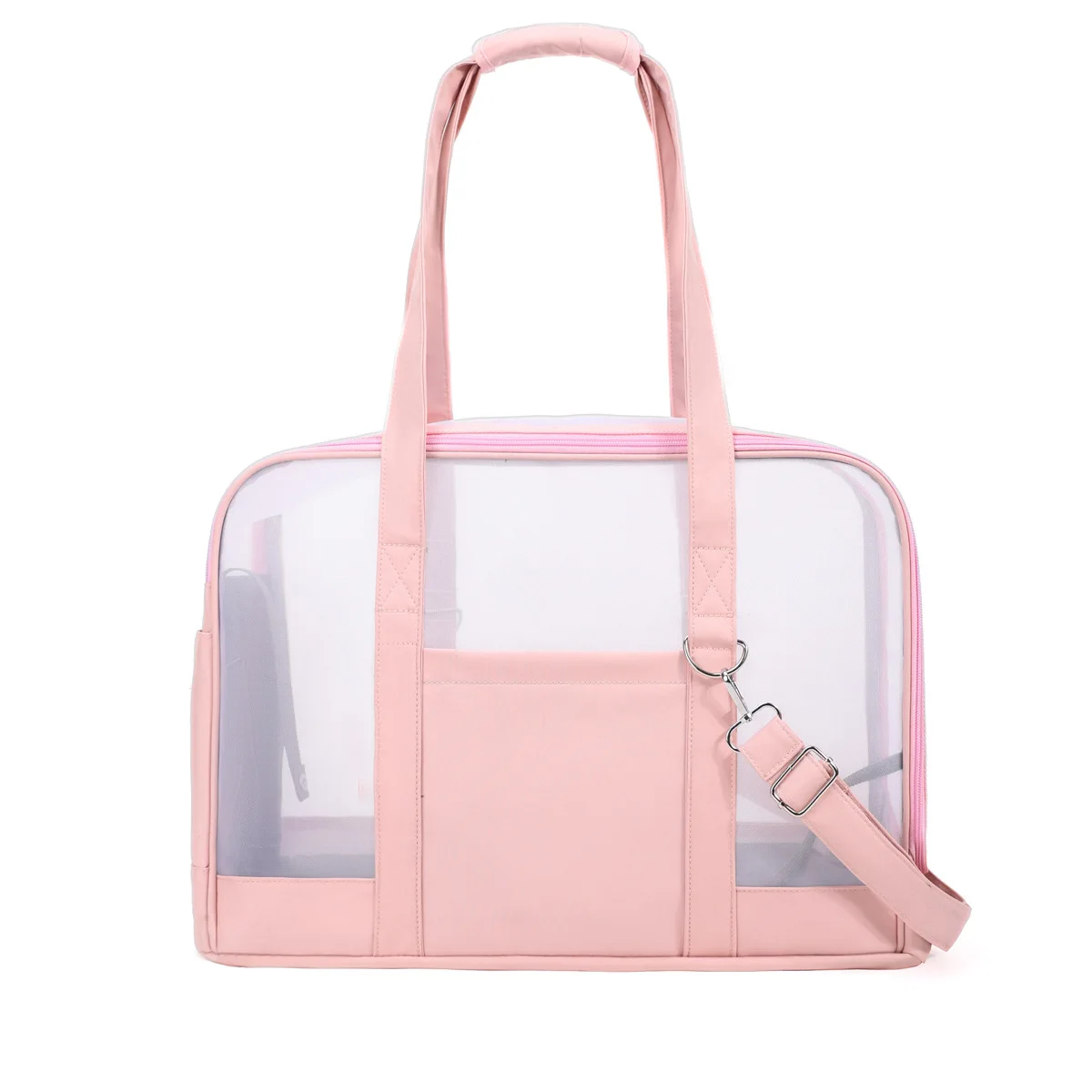 Bolsa de transporte transparente para gatos, gran capacidad exterior - imagen 5