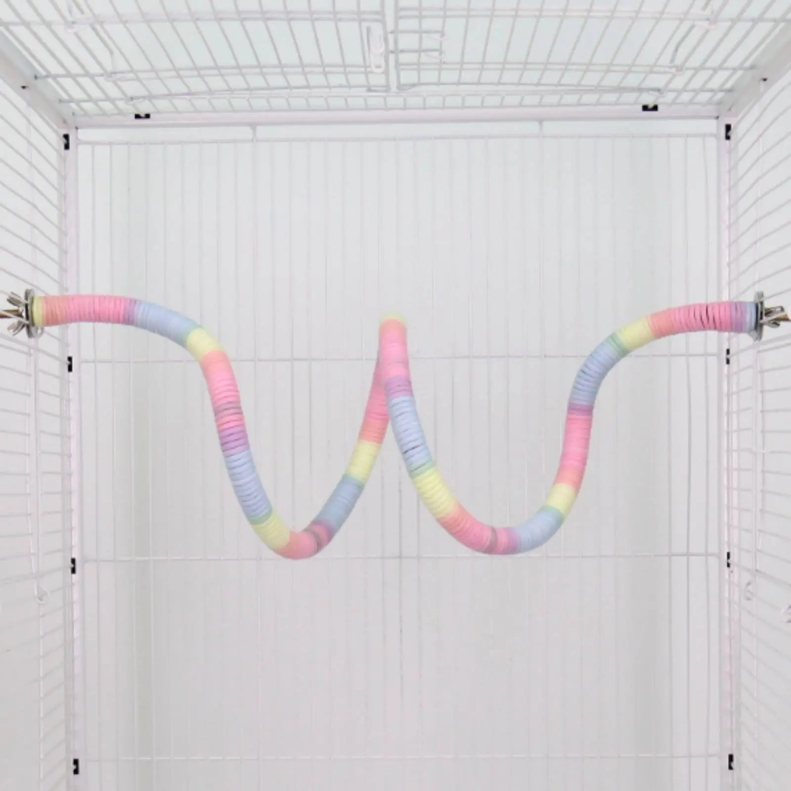 Cuerda para loros flexible de algodón moldeable, accesorio de perchas - imagen 4