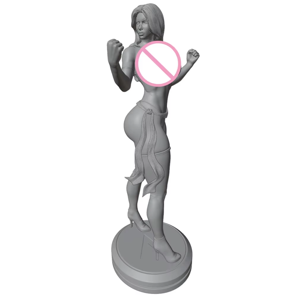 Miniatura GK modelo gris impreso en 3D (referencia)