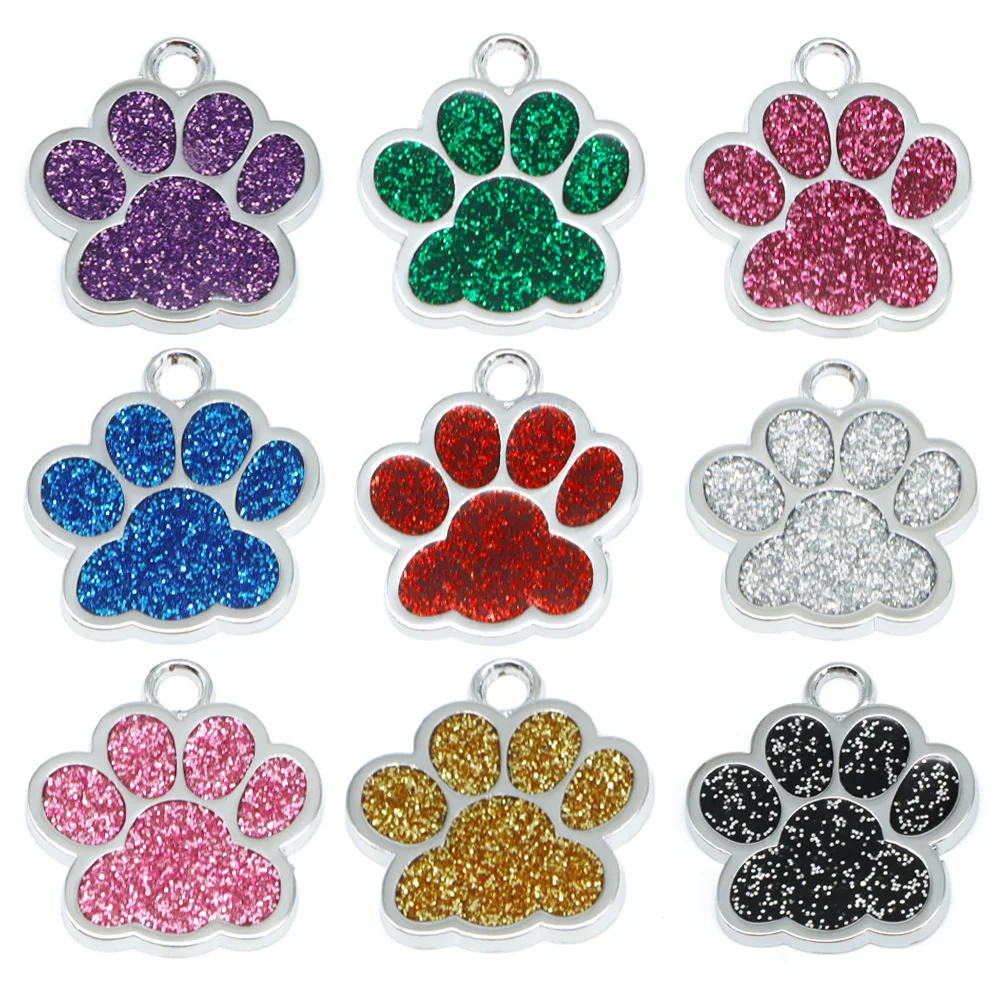 Placas de identificación en varios colores