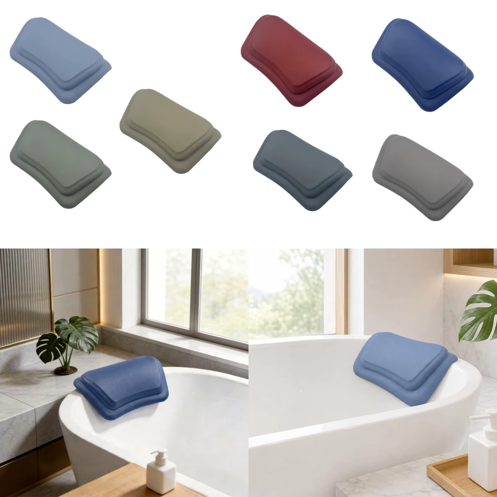 Almohada reposacabezas para baño y spa de gatos y perros - imagen 5
