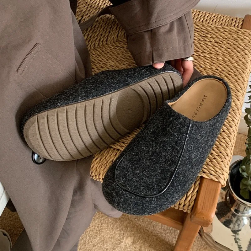 Zapatillas confort antideslizantes mujer suela gruesa - imagen 5