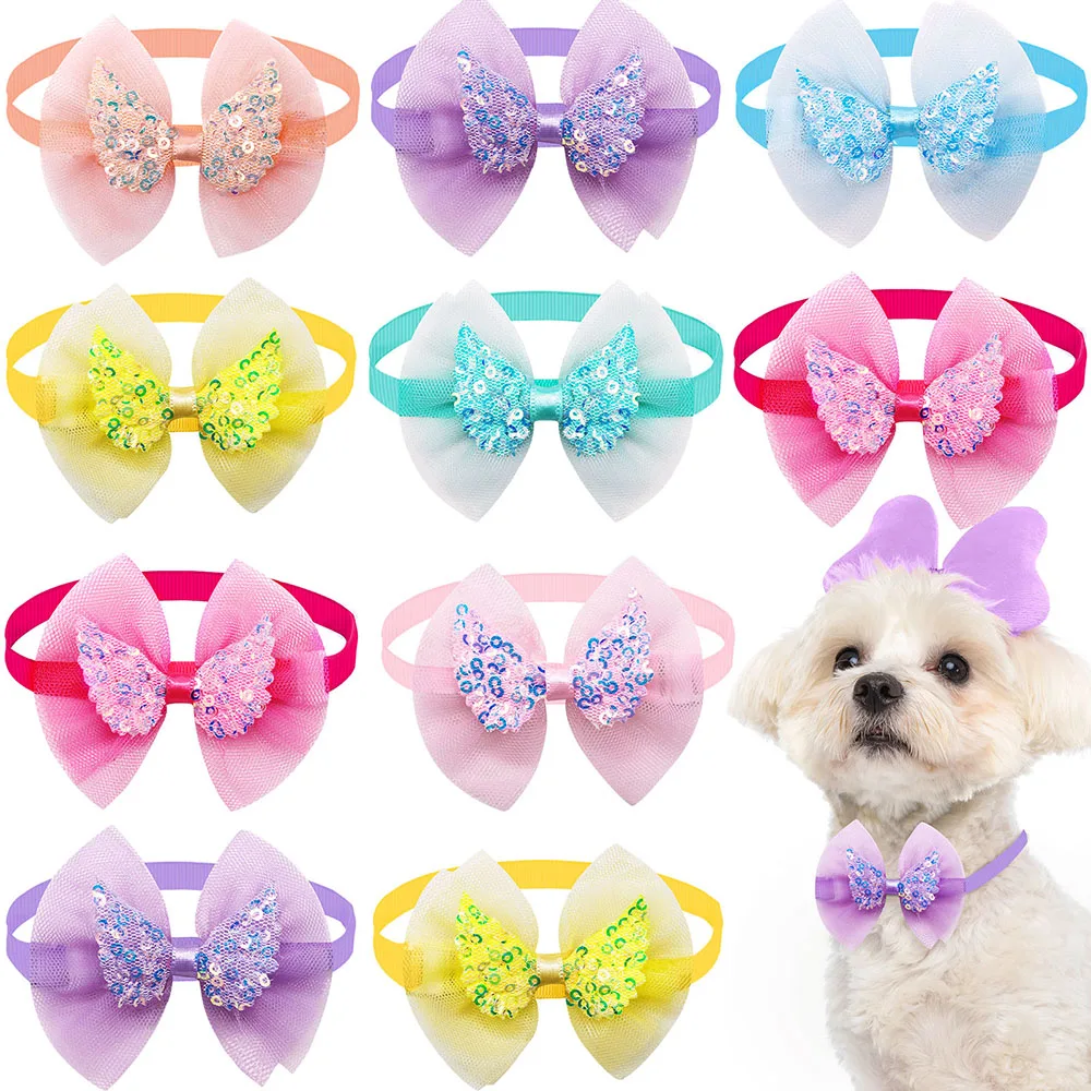 Lazos ajustables para perros – Accesorio elegante de cuello - imagen 2