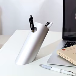 Portalápices aluminio minimalista nórdico organizador escritorio