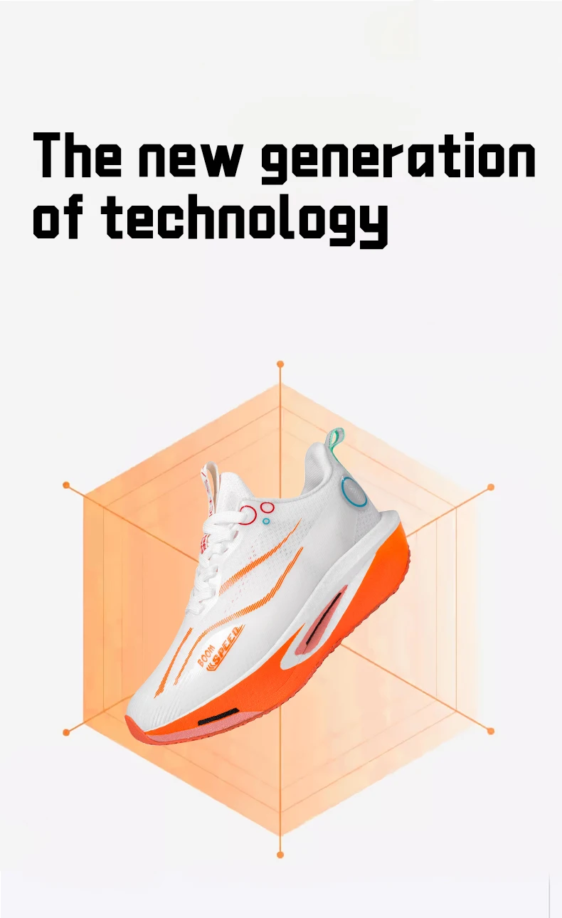 Diseño lateral de las zapatillas deportivas casuales