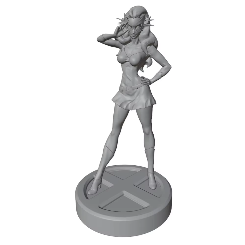 Kit DIY de mini figura gris para decoración de gatos y perros - imagen 4