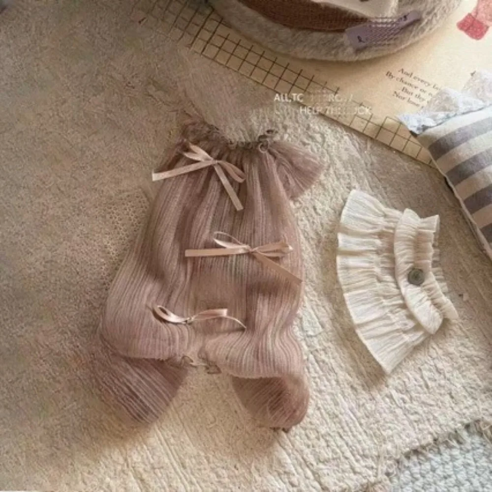 Pijama de encaje transpirable para gatos y perros pequeños, mono - imagen 5