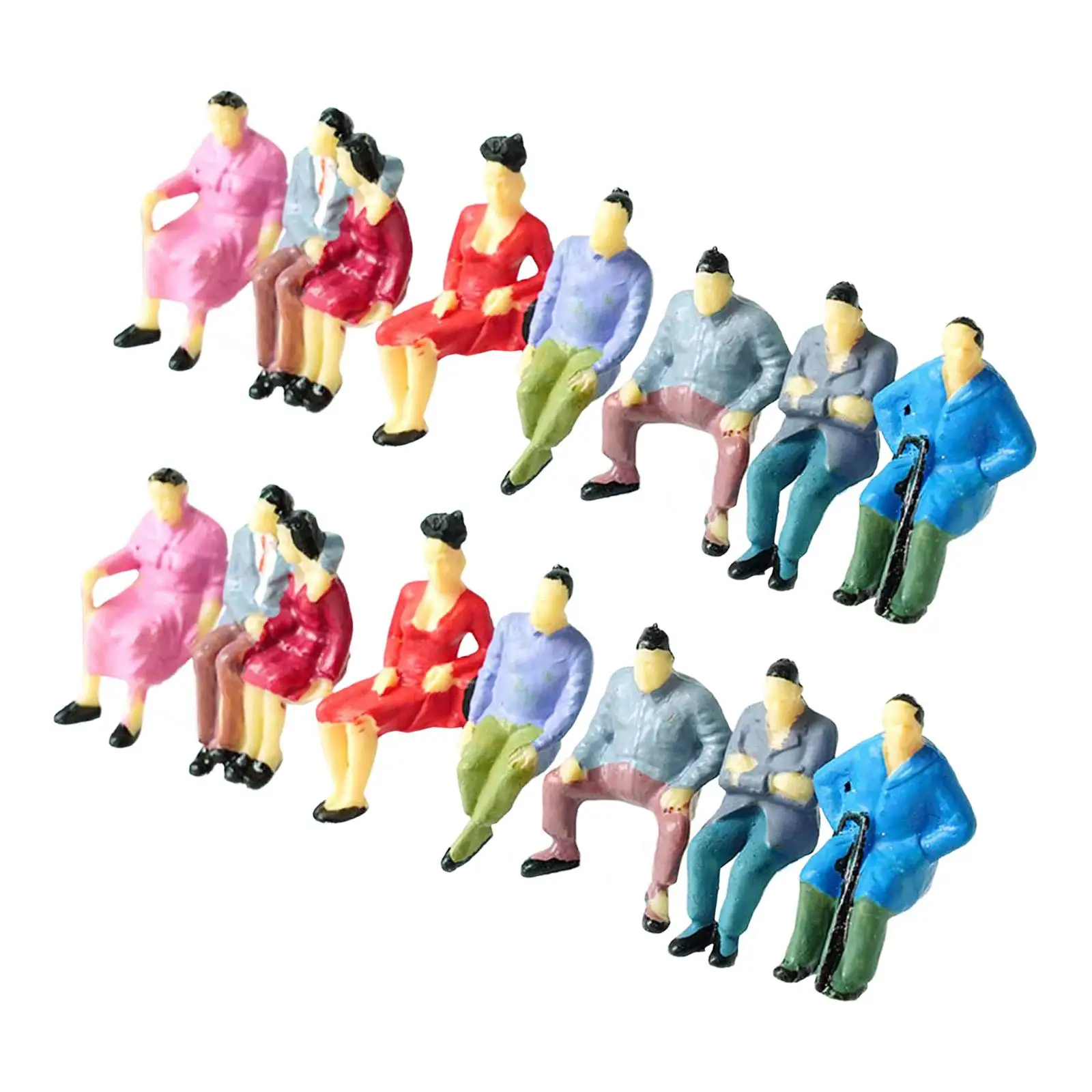 Figuras pintadas a mano para dioramas y mesas de arena